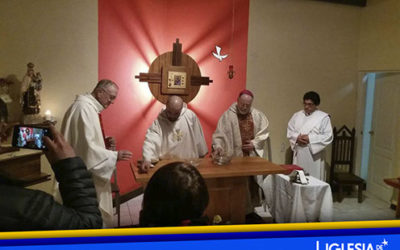Bendición Nuevo Altar P. Santa Teresa de los Andes