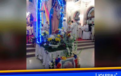 Eucaristía y procesión en fiesta de María Auxiliadora