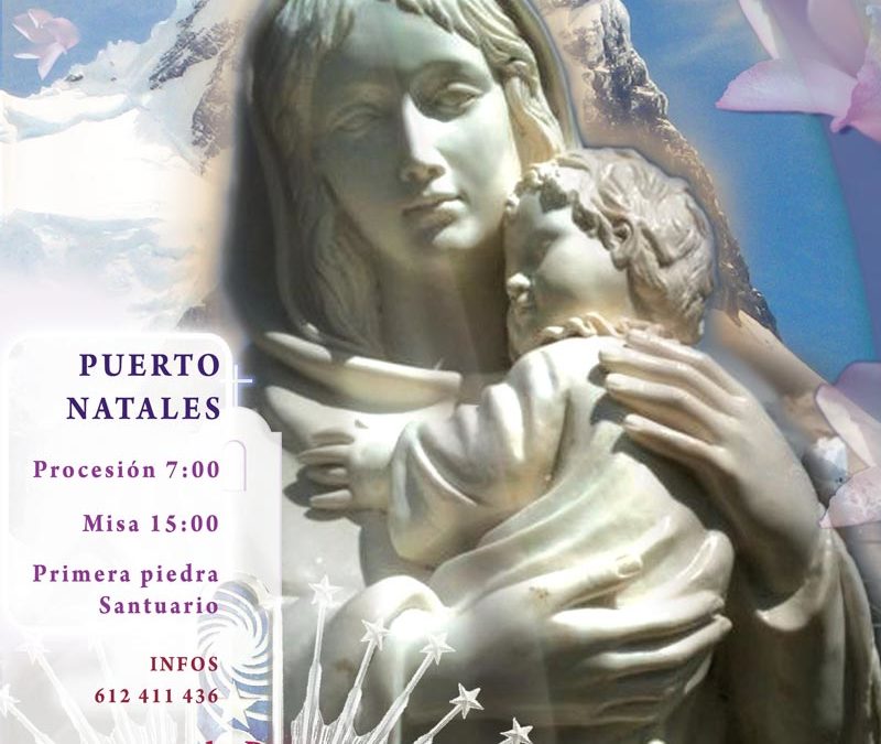 Peregrinación a la Virgen de la patagonia en Puerto Natales