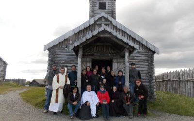 Celebración en la capilla de Fuerte Bulnes