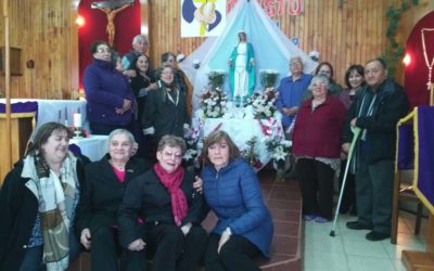 Finalización mes de María en Ceb San Juan XXIII.