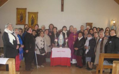 Las legionarias de María y su preparación para la Navidad