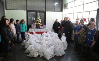 Campaña Misión Nochebuena juntó 3 toneladas de alimentos que beneficiarán a 800 personas