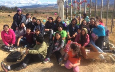 Campamento eucarístico para jóvenes en Puerto Natales
