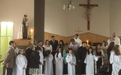 Primera Comunión en la Parroquia Santa Teresa de los Andes
