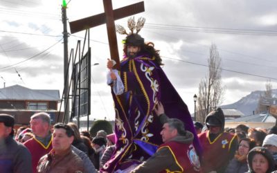 Procesión Jesus Nazareno en Puerto Natales