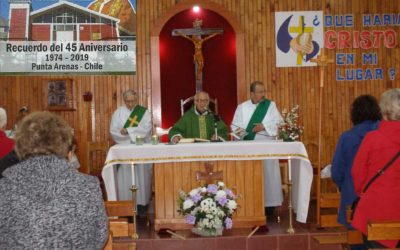 Aniversario comunidad San Juan XXIII y coronación reina taller de adulto mayor