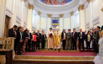 Matrimonios de la escuela diaconal recibieron el ministerio de la palabra y de la eucaristía