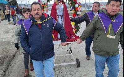 COMIENZO DE LA FIESTA DE JESÚS NAZARENO EN LA COMUNIDAD JESÚS DE NAZARET DE LA PARROQUIA SAN MIGUEL