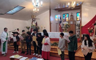 ENTREGA DE LA ORACIÓN DEL CREDO EN EL SANTUARIO JESÚS NAZARENO