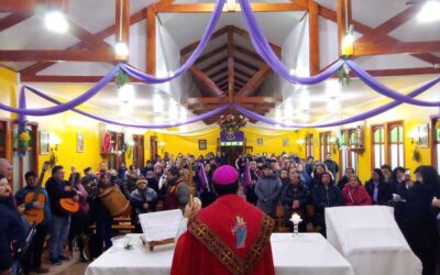 IMAGEN DE JESÚS NAZARENO VUELVE A SU SANTUARIO EN PUERTO NATALES