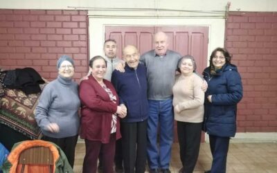 VISITA DEL P. ENRIQUE FORTÍN A LA COMUNIDAD PARROQUIAL DE CRISTO OBRERO