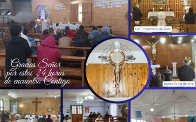 24 HORAS DE ADORACIÓN EN LA PARROQUIA DE FATIMA