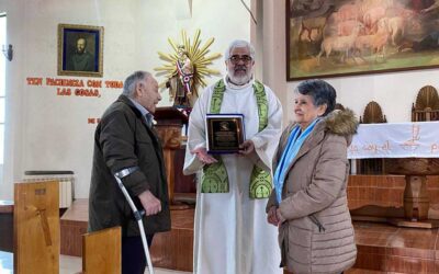 ENTREGA DEL RECONOCIMIENTO DEL DISCIPULO MISIONERO EN LA COMUNIDAD PARROQUIAL DE PORVENIR