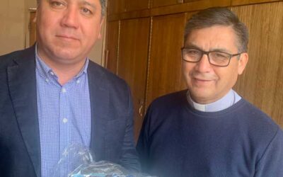 ENTREGA DE ROSARIOS PARA PERSONAL DE LA BASE O’HIGGINS DE LA ANTÁRTICA