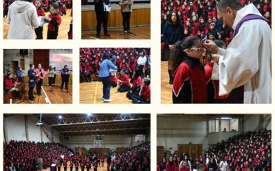 CELEBRACIÓN DEL MIÉRCOLES DE CENIZA EN EL LICEO MARÍA AUXILIADORA