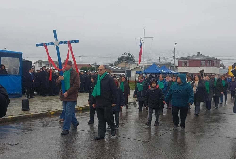 PARROQUIA CRISTO OBRERO SE UNE A LA CELEBRACIÓN DE LAS GLORIAS NAVALES DEL BARRIO PRAT