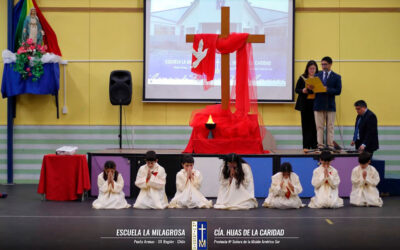 PENTECOSTÉS: «UN FUEGO QUE TRANSFORMA» CELEBRACIÓN EN LA ESCUELA LA MILAGROSA