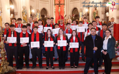 CELEBRACIÓN DEL SACRAMENTO DE LA CONFIRMACIÓN JÓVENES INSTITUTO DON BOSCO