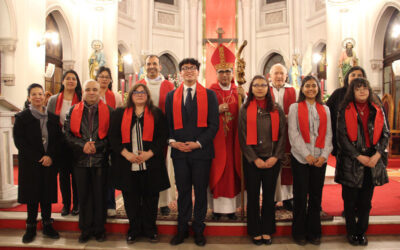 CONFIRMACIONES DE JÓVENES Y ADULTOS EN PARROQUIA SANTUARIO MARÍA AUXILIADORA