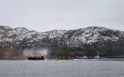 PROCESIÓN DE SAN PEDRO EN PUERTO EDÉN
