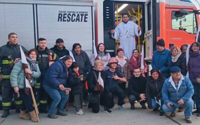 TRASLADO DE LA IMAGEN DE SANTA TERESA DE LOS ANDES