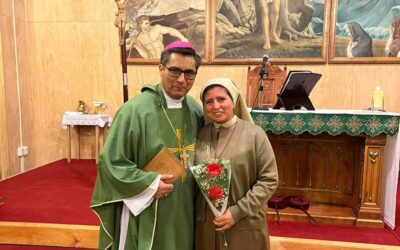 RENOVACIÓN DE VOTOS RELIGIOSOS DE LA HERMANA LEIDY SOLORZANO