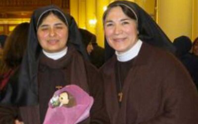 MEMORIA AGRADECIDA POR LAS HERMANAS CLARISAS CARMEN Y CECILIA