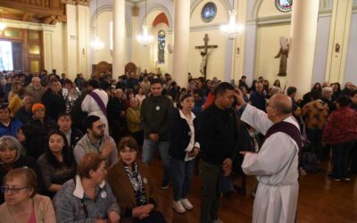 INICIO DE LA CUARESMA EN LA IGLESIA DE MAGALLANES
