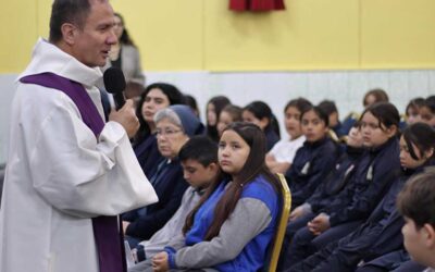 SEAMOS ARTESANOS DE PAZ Y ESPERANZA: MISA DE INICIO DEL AÑO ESCOLAR EN ESCUELA LA MILAGROSA