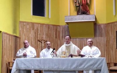 LA PARROQUIA SAN MIGUEL AGRADECE LOS 14 AÑOS DE SERVICIO DEL DIÁCONO LUIS CABEZA MUÑOZ Y  DA LA BIENVENIDA A NUEVOS DIÁCONOS