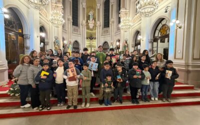 CELEBRACIÓN DE ENTREGA DE LA PALABRA DE DIOS EN EL SANTUARIO MARÍA AUXILIADORA