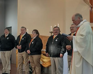 RECONOCIMIENTO AL SERVICIO PARROQUIAL EN SANTA TERESA DE LOS ANDES
