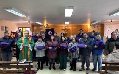 COMUNIDAD JESÚS DE NAZARET REALIZA ENTREGA DE SIGNOS COMUNITARIOS