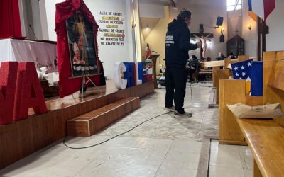 LA DEVOCIÓN AL CRISTO DE LA MISERICORDIA LLEGÓ A LA COMUNIDAD DE PORVENIR