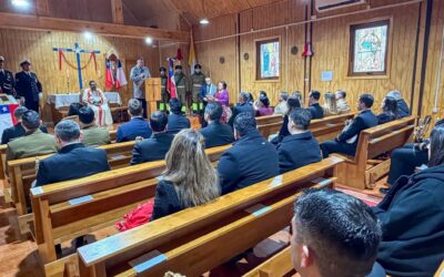 PUERTO WILLIAMS CELEBRÓ EL TE DEUM DE FIESTAS PATRIAS