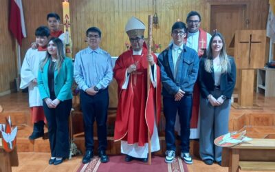 CUATRO HERMANOS EN LA FE RECIBIERON EL SACRAMENTO DE LA CONFIRMACIÓN EN PUERTO WILLIAMS