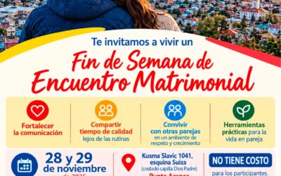 ENCUENTRO MATRIMONIAL: ¡EL AMOR ESTÁ DE FIESTA!